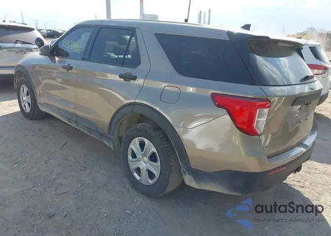 2021 Ford Police Interceptor из США, поврежденный, VIN 1FM5K8AB1MGA65043